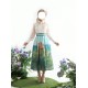 Cyans Qing Fisherman's Hut Skirt(Full Payment Without Shipping)